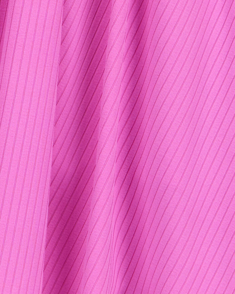 Toddler 2-Piece Ribbed Double Dutch Tank & Active Skort Set - Pink, image 4 of 8 slides