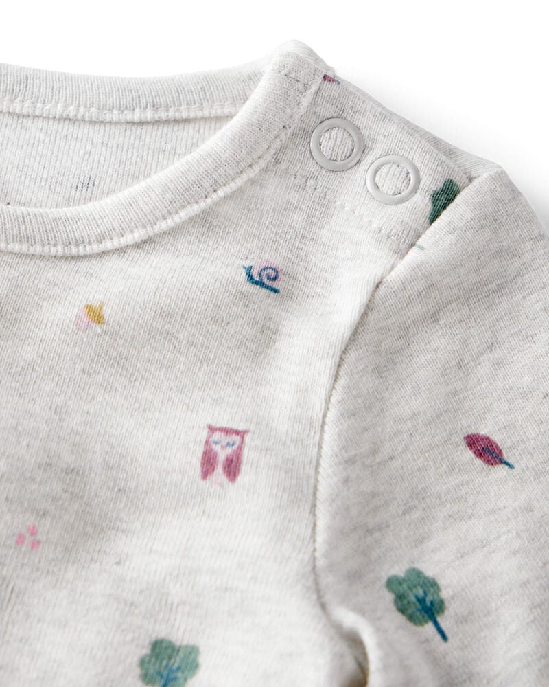 Baby 2-Pack Organic Cotton Bodysuits, image 2 of 6 slides