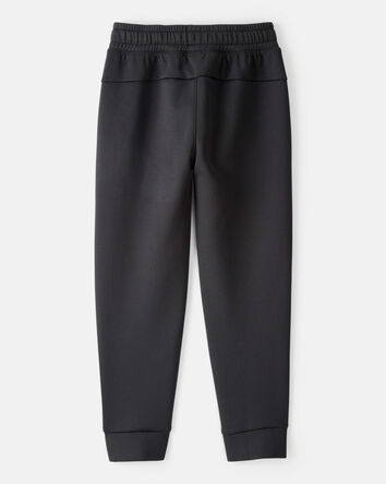 Boys Cotton Active Joggers - Black, 