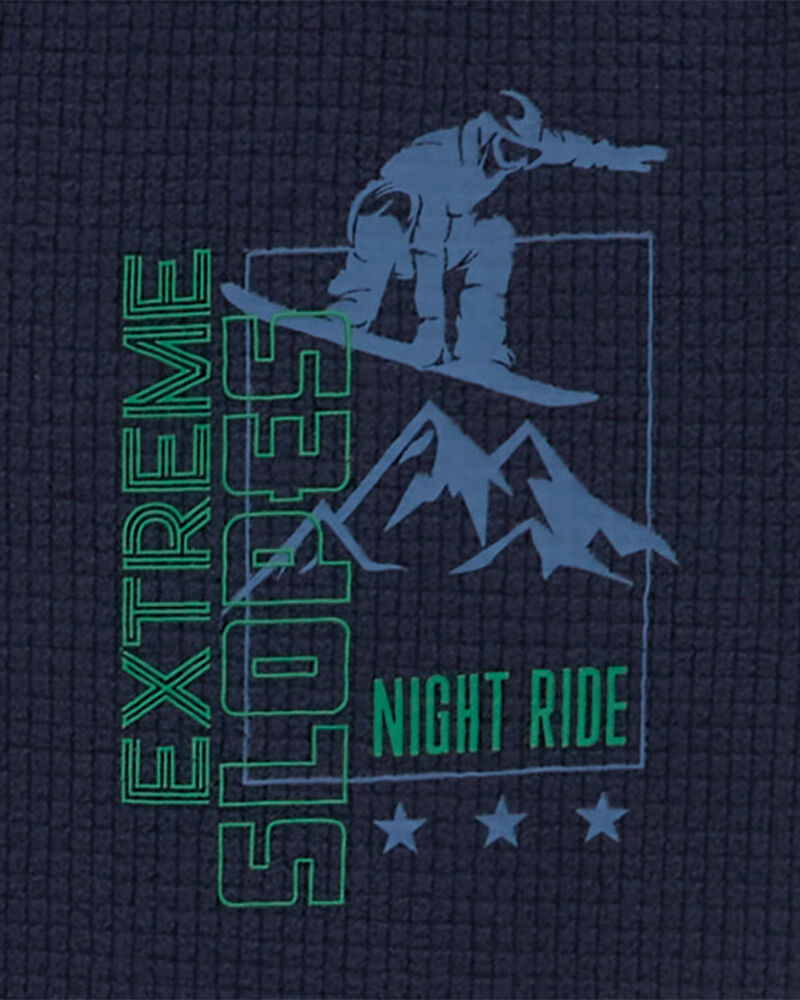 Kid 4-Piece Fleece Pajamas, image 4 of 5 slides
