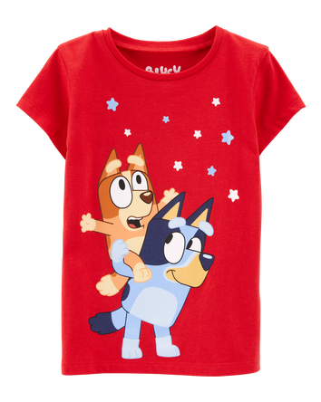 Toddler 4th Of July Bluey Tee, 