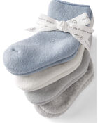 Baby 4-Pack No Slip Socks, image 2 of 3 slides