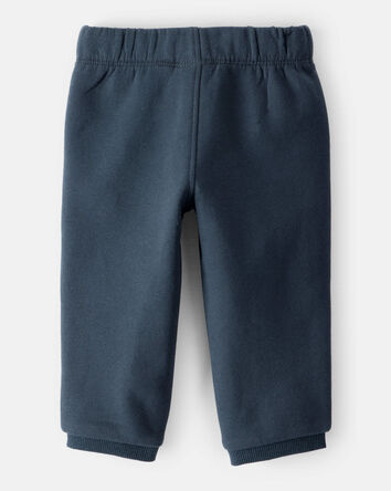 Baby Boy Cotton Pull-On Pants - Blue, 