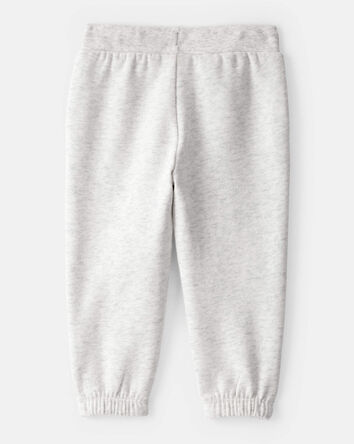 Baby Girl DayDream Fleece Joggers - Grey, 