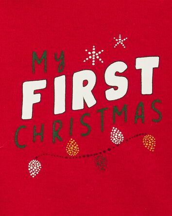 Baby 2-Piece My First Christmas Outfit Set, 