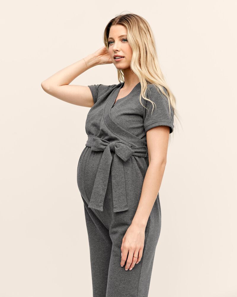 Adult Women's Maternity Do-It-All Jumpsuit, image 2 of 11 slides