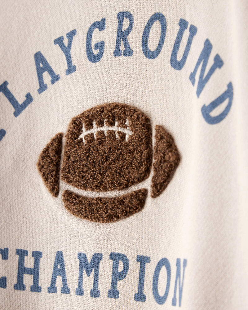 Toddler Boy Football Long-Sleeve Tee & Pant Set, image 2 of 7 slides