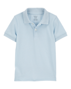Baby Ribbed Collar Polo Shirt, image 1 of 3 slides