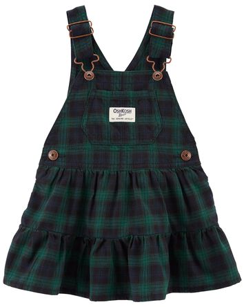 Baby Plaid Jumper Dress, 