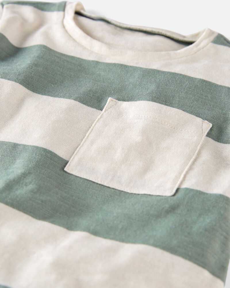 3-Pack Organic Cotton Pocket Tees, image 2 of 4 slides