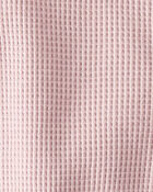 Baby Organic Cotton Waffle Knit Sleep & Play Pajamas, image 2 of 4 slides