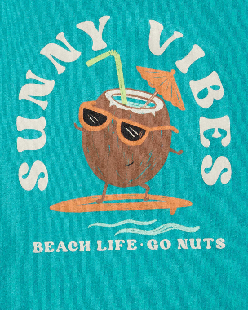 Toddler 2-Piece Sunny Vibes Tank & Pull-On Short Set, image 2 of 3 slides