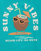 Toddler 2-Piece Sunny Vibes Tank & Pull-On Short Set, image 2 of 3 slides
