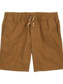 Brown - Kid Pull-On Terrain Shorts