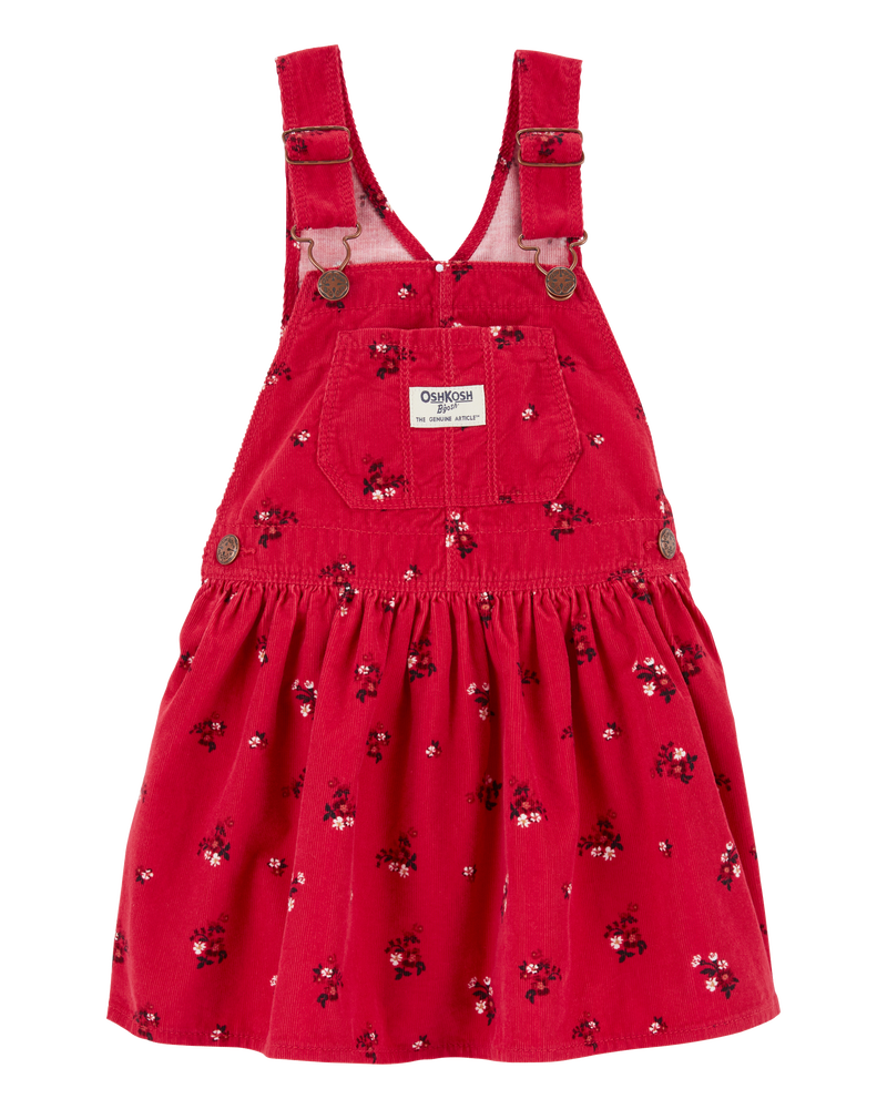 Baby Floral Print Jumper Dress, image 1 of 4 slides