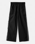 Girls Woven Active Pants - Black, image 1 of 5 slides