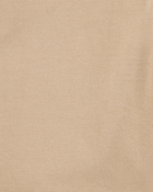 Kid Ponte Knit Uniform Pants - Khaki, image 3 of 4 slides