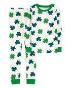 Kid 2-Piece St. Patrick's Day 100% Snug Fit Cotton Pajamas, image 1 of 3 slides