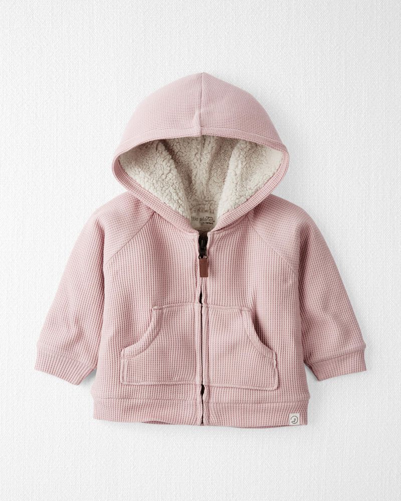 Baby Sherpa Lined Jacket Made with Organic Cotton
, image 1 of 5 slides