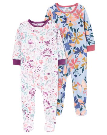 Baby 2-Pack 1-Piece Pajamas