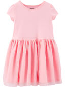 Pink - Toddler Tutu Jersey Dress