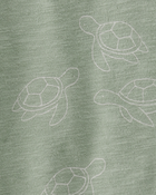 Toddler 2-Piece Turtles-Print Set Made with Organic Cotton, image 4 of 4 slides