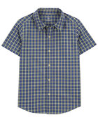 Kid Plaid Button-Down Shirt, image 1 of 3 slides