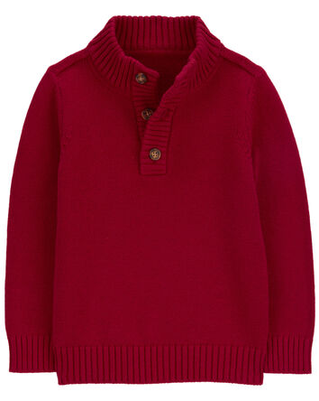 Toddler Pullover Ribbed Sweater, 