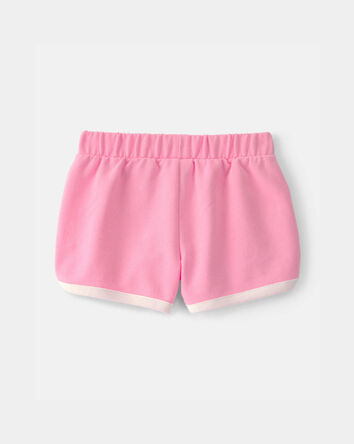 Toddler Girl French Terry Athletic Shorts - Pink, 