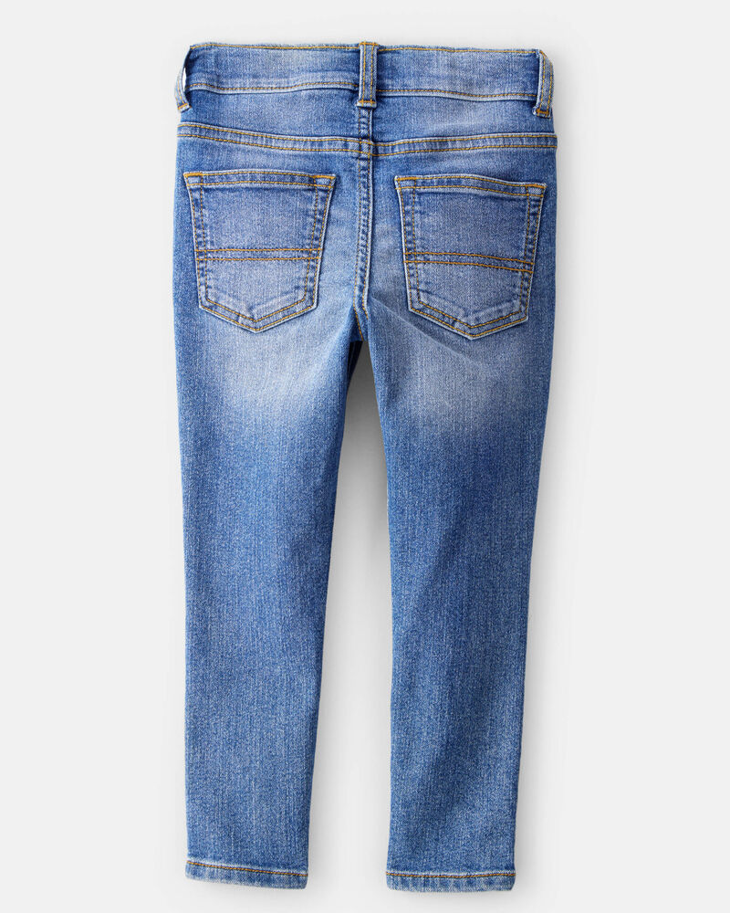 Toddler Medium Wash Skinny-Leg Jeans, image 2 of 5 slides