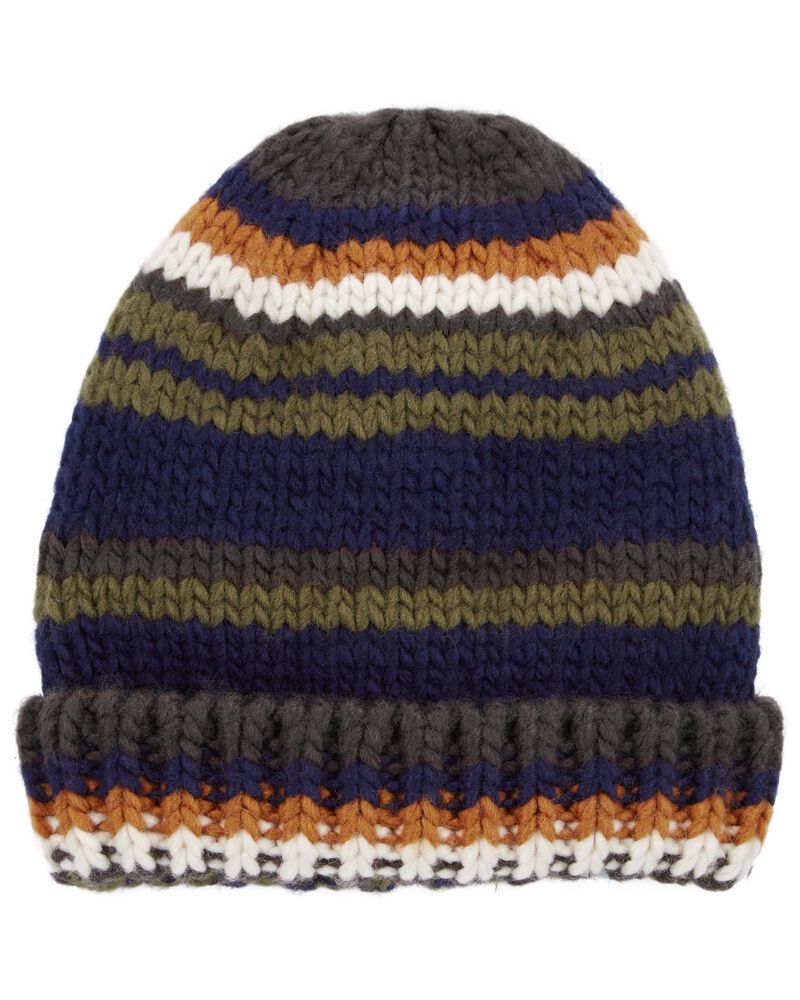 Kid Striped Beanie, image 1 of 3 slides