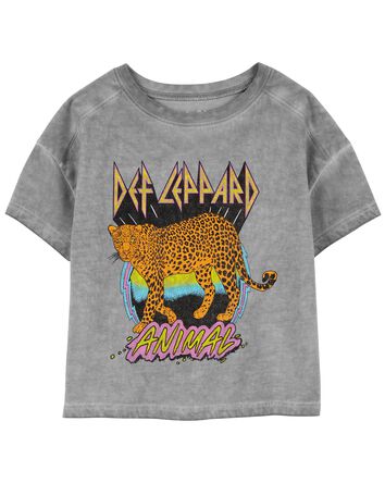 Toddler Def Leppard Boxy Fit Graphic Tee, 