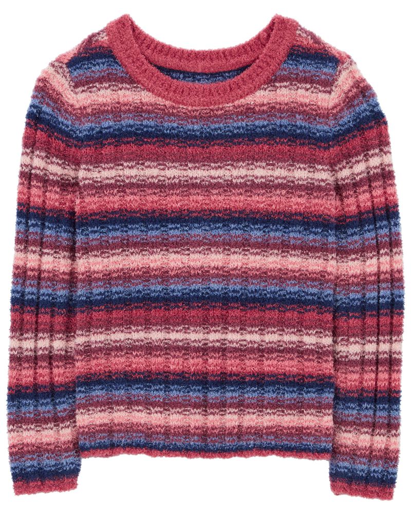Baby Cozy Striped Sweater, image 1 of 2 slides