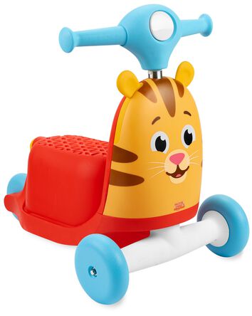 Daniel Tiger 3-in-1 Ride-On Toy, 