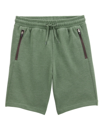 Kid Drawstring Lounge Short - Green, 