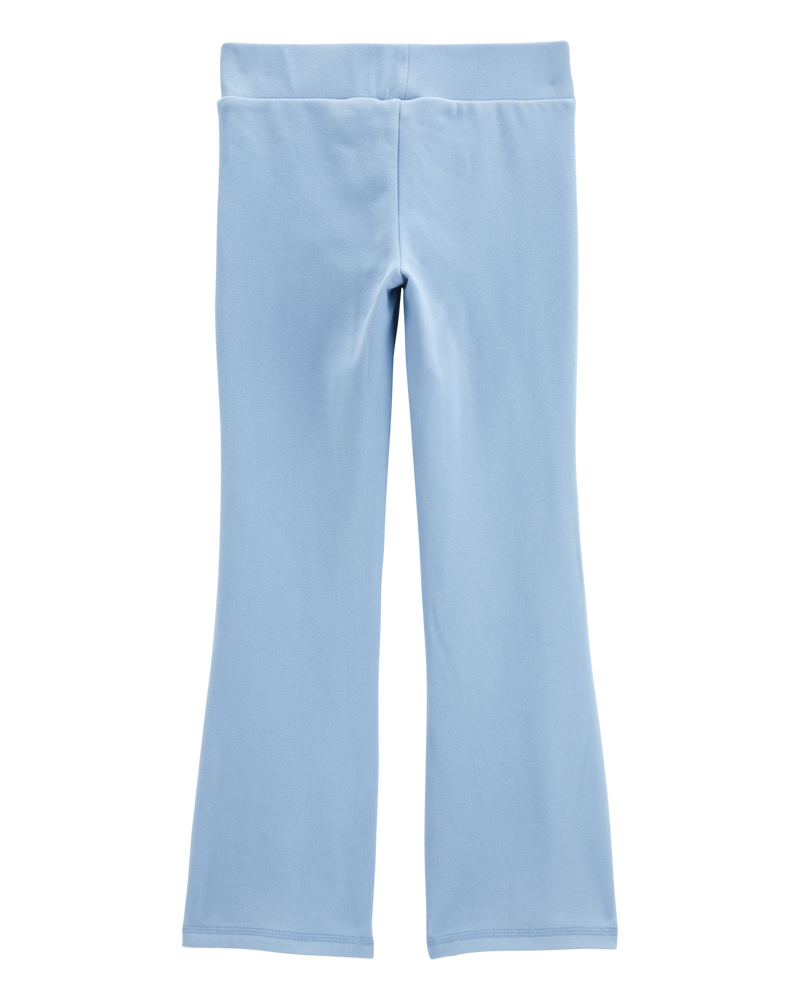 Kid Flared-Leg Fleece Pant - Blue, image 1 of 4 slides