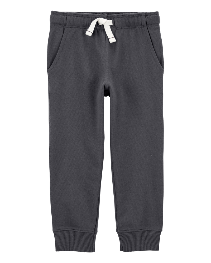 Baby Pull-On French Terry Joggers, image 1 of 3 slides