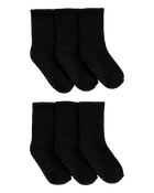 Toddler 6-Pack Crew Socks, image 1 of 3 slides