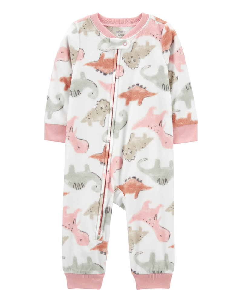 Toddler 2-Pack Fleece Footless Pajamas, image 4 of 5 slides
