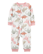 Toddler 2-Pack Fleece Footless Pajamas, image 4 of 5 slides