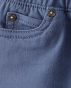 Baby Boy Cotton Pull-On Fashion Pants - Navy, image 3 of 4 slides