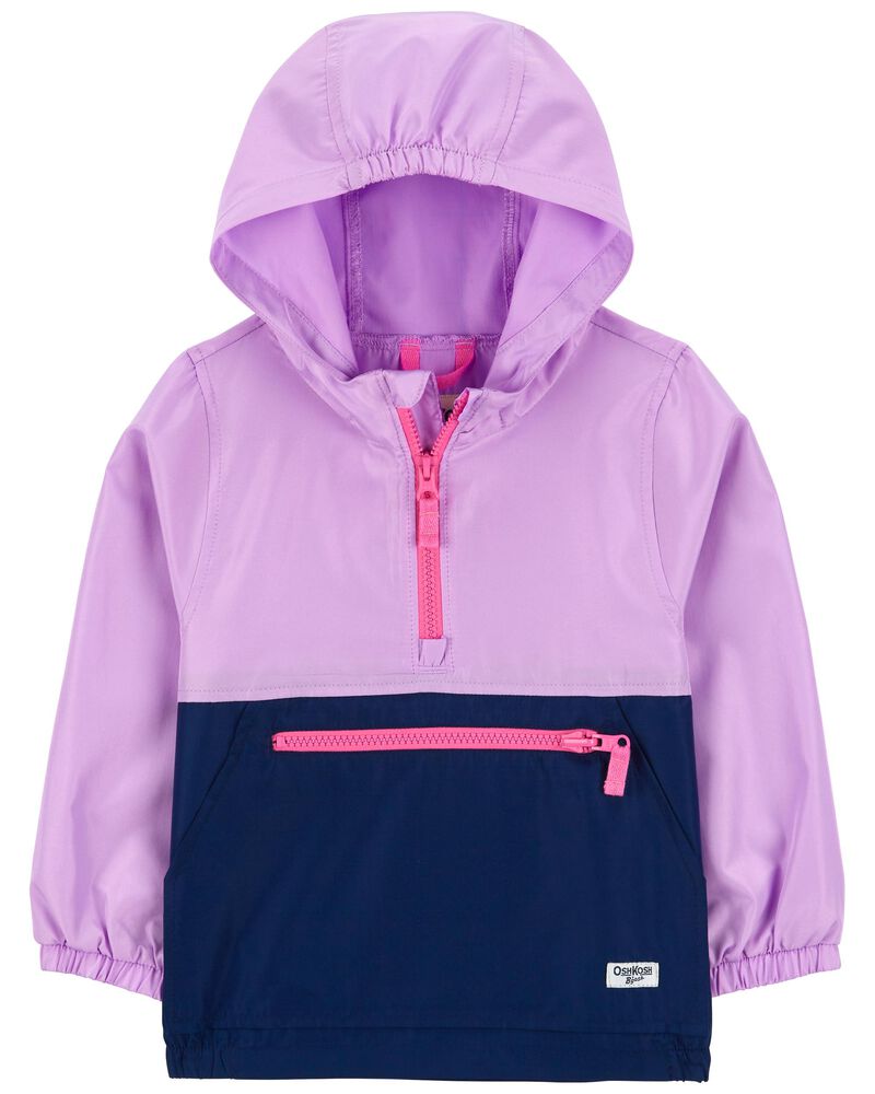 Toddler Colorblock Packable Windbreaker, image 1 of 3 slides