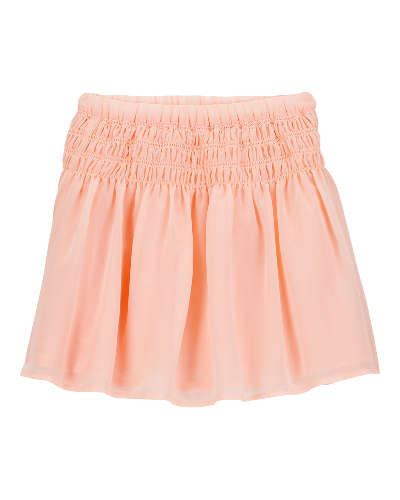 Kid Chiffon Skirt - Pink, image 1 of 3 slides