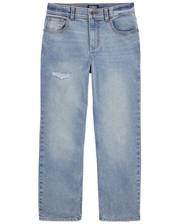 Kid Classic Relaxed Jeans: Rip and Repair Remix, 