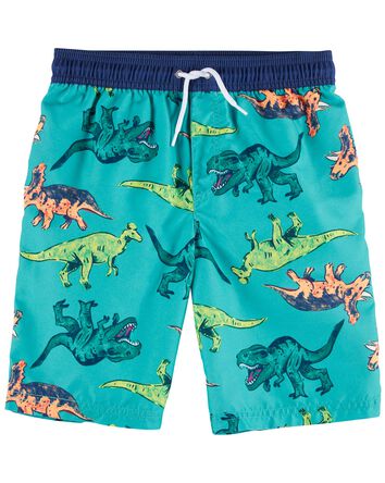 Kid Dinosaur Swim Trunks, 