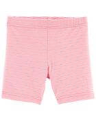 Striped Bike Shorts, image 1 of 2 slides