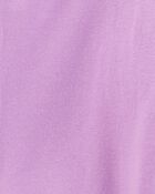 Kid High-Rise Bike Shorts - Purple, image 4 of 5 slides