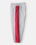 Baby Boy Color-Block French Terry Jogger - Grey, image 3 of 5 slides