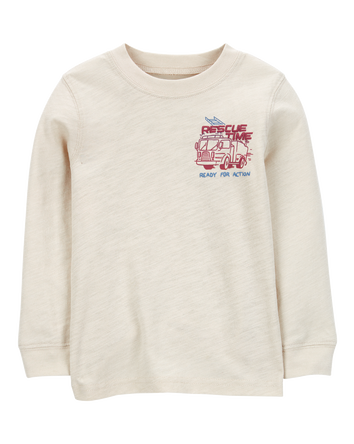 Baby Firefighter Rescue Graphic Tee, 
