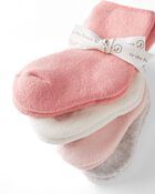 Baby 4-Pack Organic Cotton Terry Socks, image 2 of 3 slides